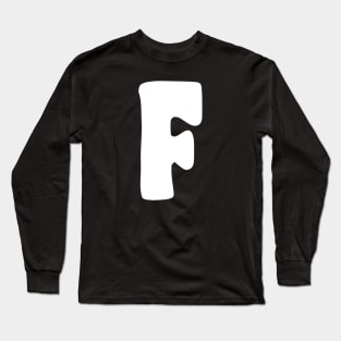 Letter F Long Sleeve T-Shirt